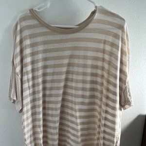 American Eagle Outfitters Oversized Striped Tee XL